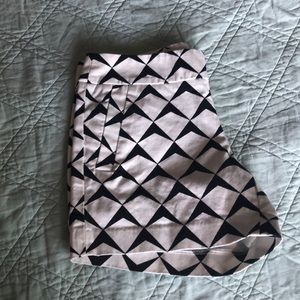 Black and white print Stretch chino short